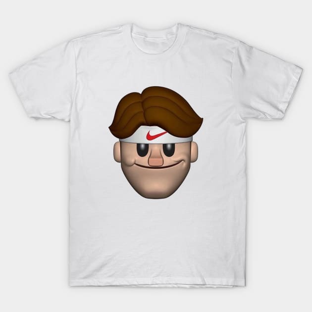 SPORT ROGER FEDERER EMOJI BEST T-Shirt by JayaUmar329